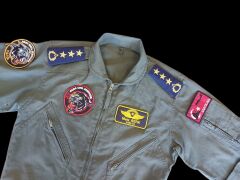 Haki Renk Uçuş Kombinezonu (Tulumu) Unisex  Model-1 (48-4/ M Beden) Orjinal Ürün