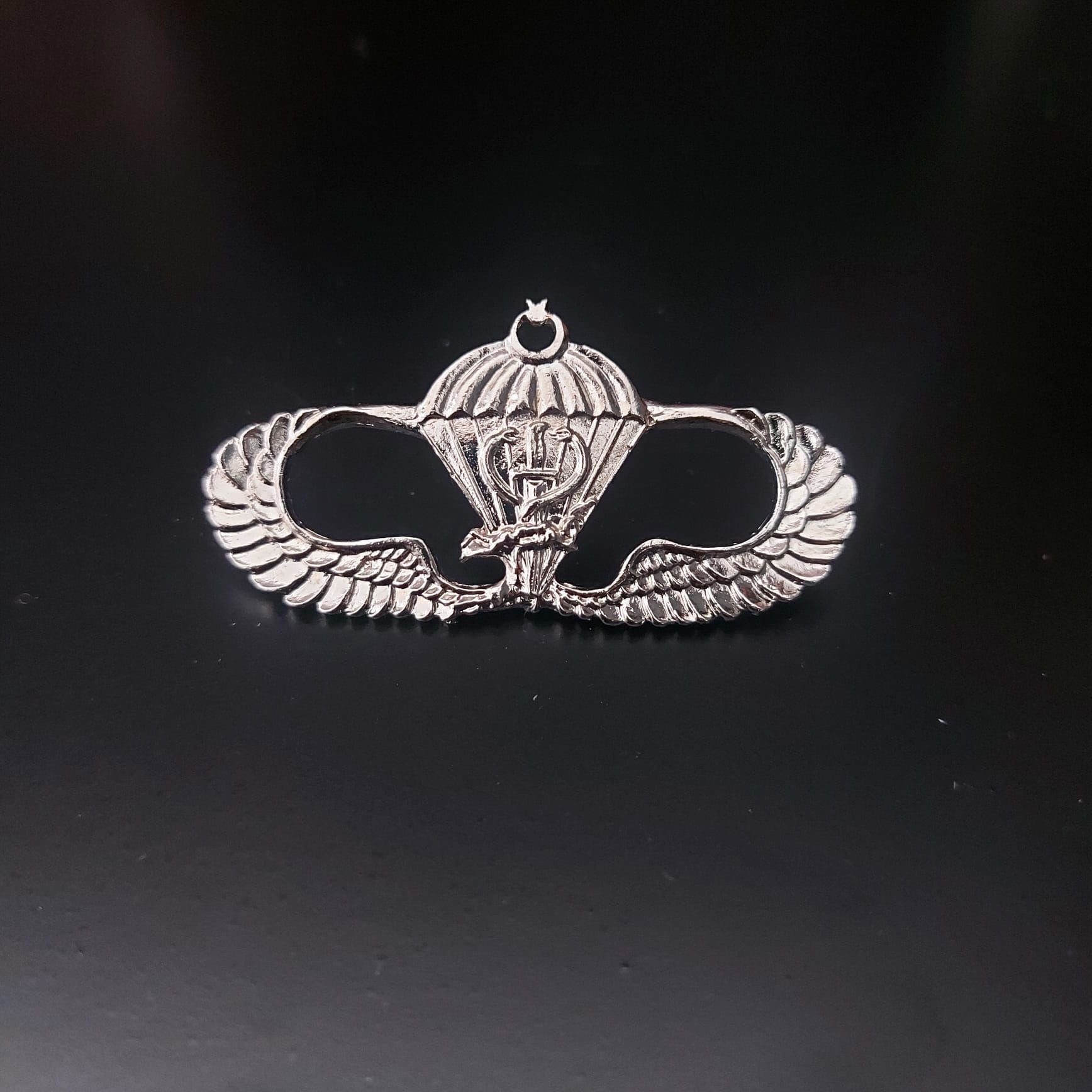 5,5x2,5 cm. Metal Askeri Brove Model-2