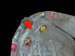 Haki Renk Uçuş Mont Model-1 (L-XL Beden) Orjinal Ürün