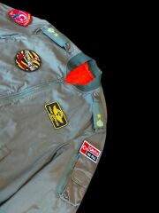 Haki Renk Uçuş Mont Model-1 (L-XL Beden) Orjinal Ürün