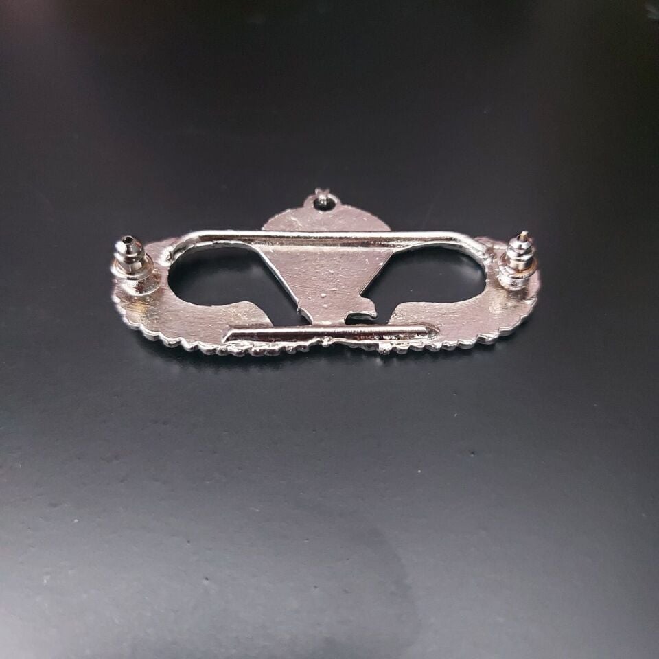 5,5x2,5 cm. Metal Askeri Brove Model-2