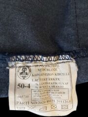 Lacivert Renk Uçuş Kombinezonu (Tulumu) Unisex Model-2  (50-4/ M-L Beden) Orjinal Ürün