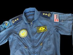 Lacivert Renk Uçuş Kombinezonu (Tulumu) Unisex Model-2  (50-4/ M-L Beden) Orjinal Ürün