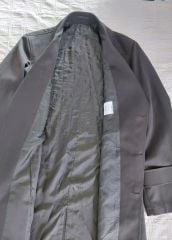 Haki Renk Harici Pardesü Unisex (Trençkot) (45C- S Beden) Sıfır Ürün