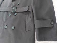 Haki Renk Harici Pardesü Unisex (Trençkot) (45C- S Beden) Sıfır Ürün