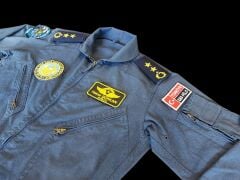 Lacivert Renk Uçuş Kombinezonu (Tulumu) Unisex Model-2  (50-4/ M-L Beden) Orjinal Ürün