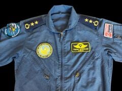 Lacivert Renk Uçuş Kombinezonu (Tulumu) Unisex Model-2  (50-4/ M-L Beden) Orjinal Ürün