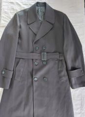Haki Renk Harici Pardesü Unisex (Trençkot) (45C- S Beden) Sıfır Ürün