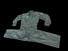 Haki Renk Uçuş Kombinezonu (Tulumu) Unisex Model-3 (M-L Beden) Orjinal Ürün