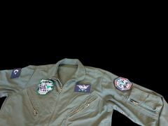 Haki Renk Uçuş Kombinezonu (Tulumu) Unisex Model-3 (M-L Beden) Orjinal Ürün