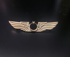 7x2 cm. Gold Metal Askeri Brove Model-5