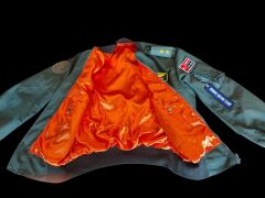 Haki Renk Uçuş Mont Unisex Model-2  (48-3/ M Beden) Orjinal Ürün