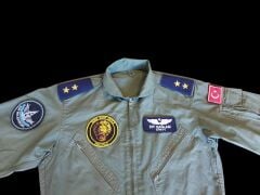 Haki Renk Uçuş Kombinezonu (Tulumu) Unisex Model-4 (M Beden) Orjinal Ürün