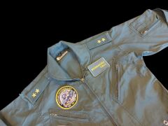 Haki Renk Uçuş Kombinezonu (Tulumu)+Fular Unisex Model-6 (M Beden) Orjinal Ürün