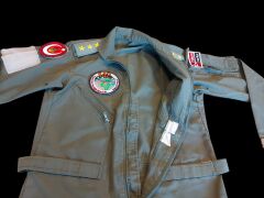 Haki Renk Uçuş Kombinezonu (Tulumu) Unisex Model-7 ( M-L Beden) Orjinal Ürün