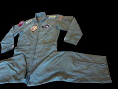 Haki Renk Uçuş Kombinezonu (Tulumu) Unisex Model- 8 (52-3/ L Beden) Orjinal Ürün