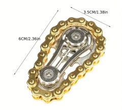 Paslanmaz Çelik Dişli Rulmanlı Mekanik Stres Çarkı Gold Renk