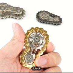 Paslanmaz Çelik Dişli Rulmanlı Mekanik Stres Çarkı Gold Renk