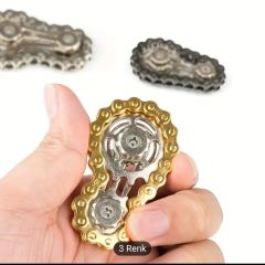 Paslanmaz Çelik Dişli Rulmanlı Mekanik Stres Çarkı Siyah Renk