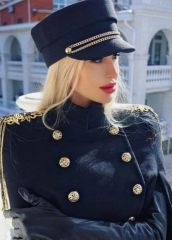 7.5X4 cm Military Fashion Omuz Apolet (Metalik Renk) 1 Adet