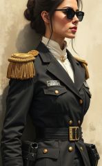 7.5X4 cm Military Fashion Omuz Apolet (Metalik Renk) 1 Adet