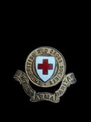 Ww2 Dönemi İngiliz Kızılhaç Derneği Inter Arma Caritas Emaye Rozet