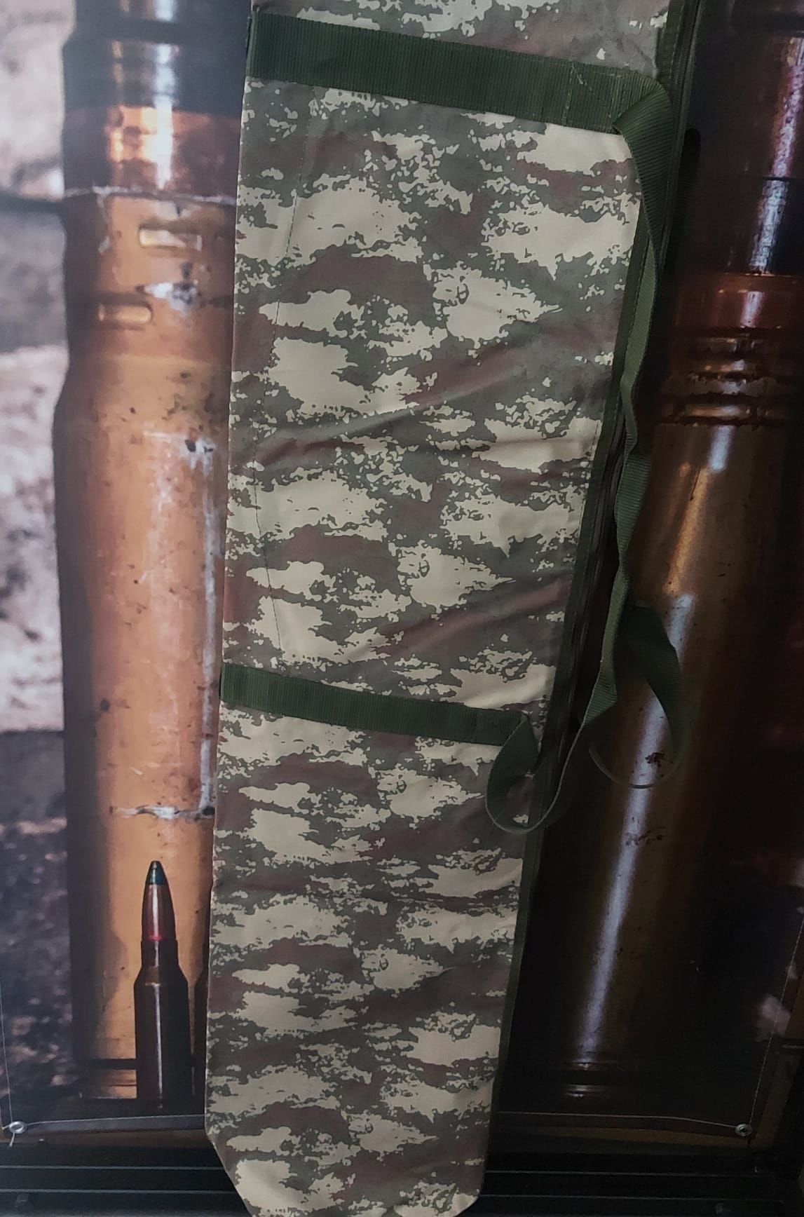 190x32 cm. Kamuflaj İmperteks  Fermuarlı Hurç Modeli (Sıfır Ürün)
