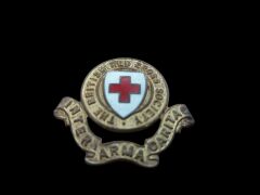 Ww2 Dönemi İngiliz Kızılhaç Derneği Inter Arma Caritas Emaye Rozet
