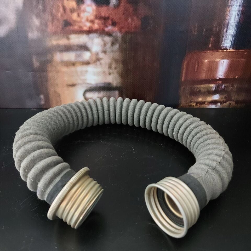 52x4 cm.Gaz Maskesi Filtre Hortumu (Orjinal Sıfır Ürün)