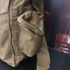 30x30x10 cm Damgalı Rus Askeri Bez Omuz Çantası Unisex