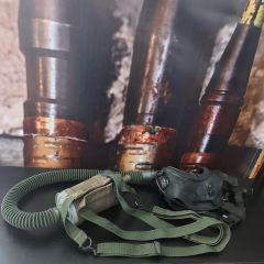 m25a1 US Tankçı Gaz Maskesi Modeli (Ön Cam Mevcut Değil) Hali İle
