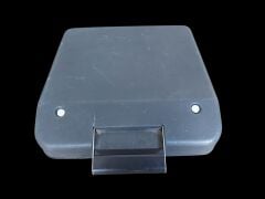 28x28 cm. İngiliz Hermes Baby Daktilo Çalışır Durumda (Orjinal Metal Çantasıyla)