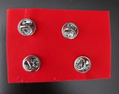 2-3 cm Metal Uçak Rozet Lotu (4 Adet)