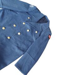 Gök Mavisi Renk Hava Kuvvetleri Yün Tören Kaput (50-6/M-L Beden) (Lütfen Açıklamayı Okuyuz)