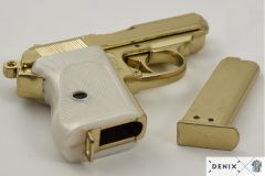 GOLD  YARI OTOMATIK TABANCA, ALMANYA 1931 (II. DÜNYA SAVAŞI) DENIX REPLIKA(DNX5277)