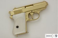 GOLD  YARI OTOMATIK TABANCA, ALMANYA 1931 (II. DÜNYA SAVAŞI) DENIX REPLIKA(DNX5277)