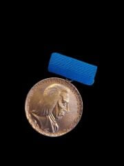 3.2 cm. Çap 1960'lar Orjinal Kutusunda Doğu Almanya Madalyon-2