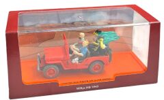 Tenten Willys MB 1943 Figürü  1/43 Ölçek
