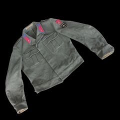 1950'ler Yugoslav Halk Ordusu (JNA) Battledress  Yün Ceket Unisex (S-M Beden)