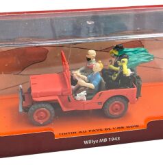 Tenten Willys MB 1943 Figürü  1/43 Ölçek