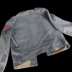 1950'ler Yugoslav Halk Ordusu (JNA) Battledress  Yün Ceket Unisex (S-M Beden)