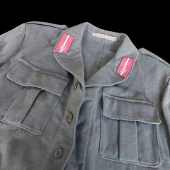 1950'ler Yugoslavya  Halk Ordusu (JNA) Battledress Yün Ceket-2 Unisex (S-M Beden)