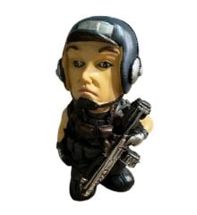 10 cm. Asker Biblo Figür Model-2 (Polyester Malzeme)