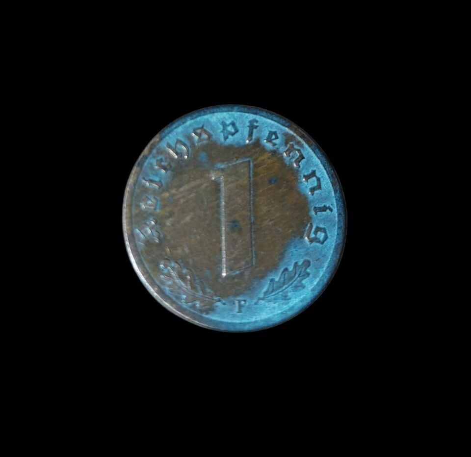 1 Pfennig Almanya 1937 (Orjinal Ürün)