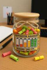 Hayatınıza Dokunacak Motive Edici Sözler Kavanozu (100 Adet Söz)
