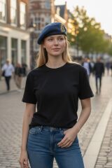 Lacivert Renk Metal Avrupa Kokartlı Military Fashion Bere Unisex (L Beden)