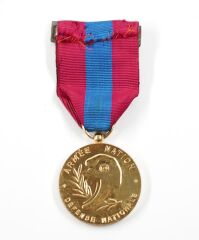 Fransız Hava İndirme Birlikleri Barlı Milli Savunma Bronz Madalyası