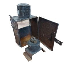 25x14 cm. 1940'lı Yıllar Demiryolu Feneri (Eskişehir Demiryolu Fab. Üretimi)