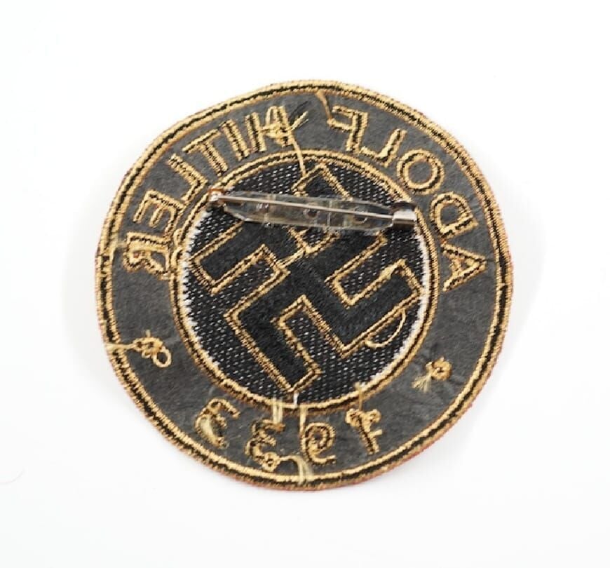 7.5 cm Çap Nakış Peç (Arkası İğne Kıskaçlı)