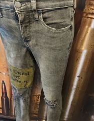 Likralı Kot Üzerinde Çalışma Model-1 Unisex (S-M) Sıfır Ürün